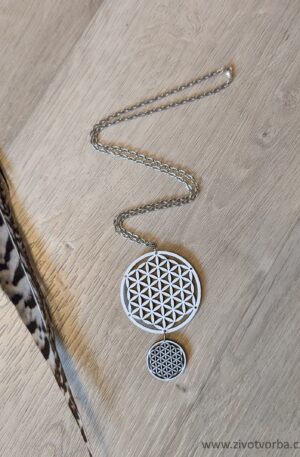 Dámský přívěsek s motivem Květu života