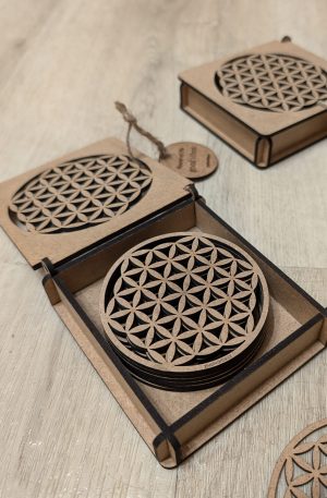 Sada podtácků v designové krabičce