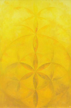 "Koncentrace záměru" obraz, akryl na plátně, originál