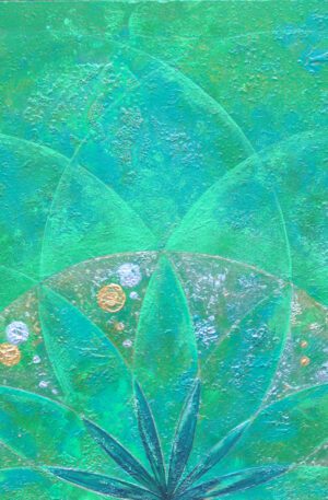 Dary, obraz, originál, 25x25cm