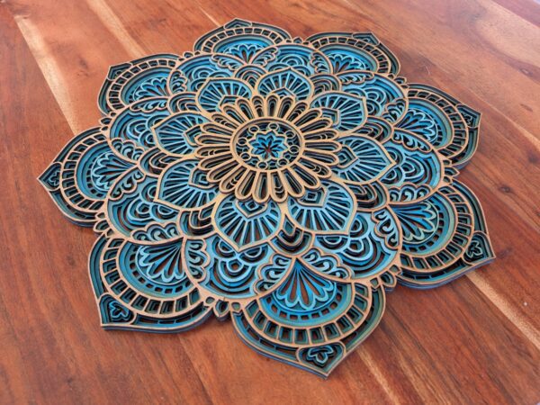 Mandala akrylovými barvami - Image 3