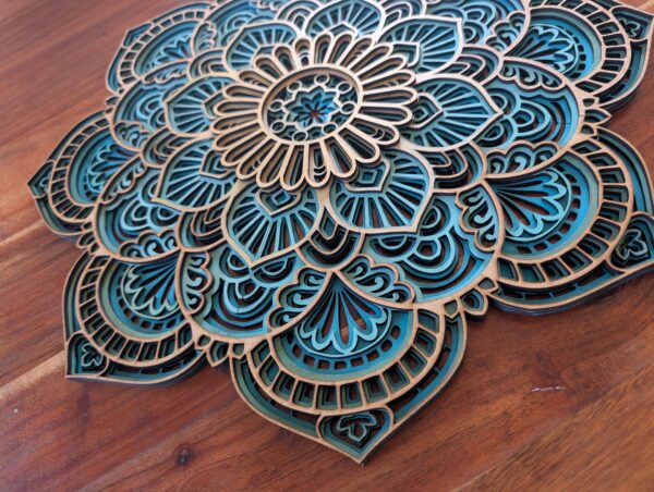 Mandala akrylovými barvami - Image 4