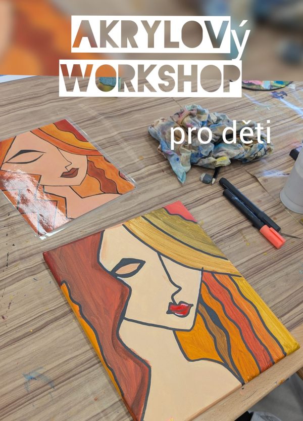 Akrylový workshop pro malé umělce