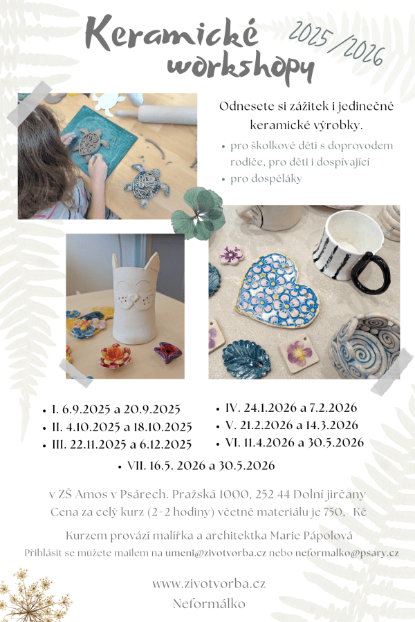 Keramický workshop v listopadu a prosinci - Obrázek 8