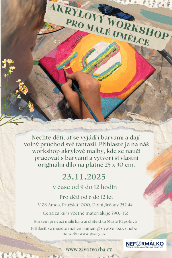 Akrylový workshop pro malé umělce - Obrázek 5