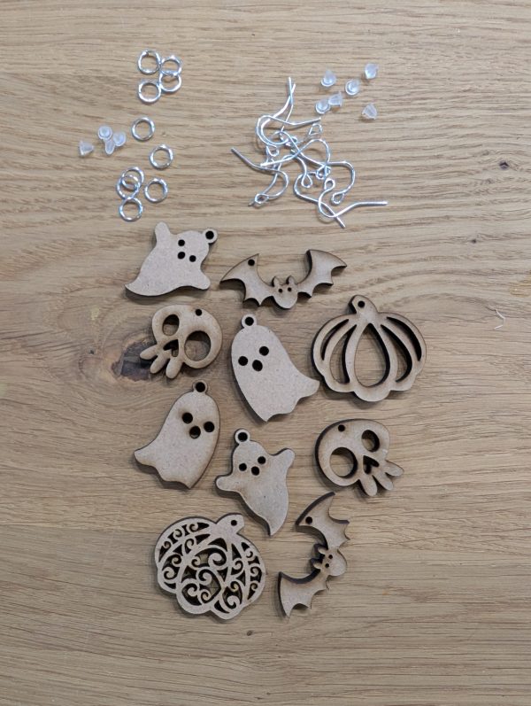 DIY Sada crazy náušnic