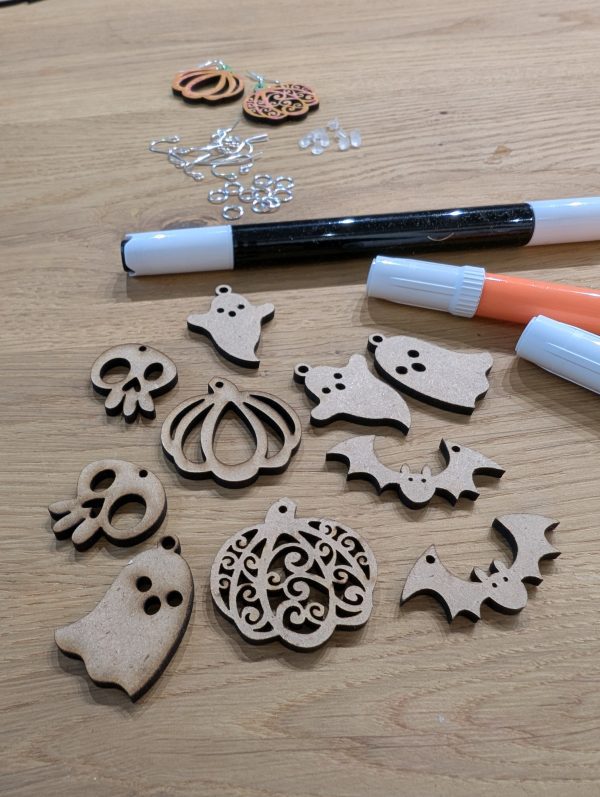 DIY Sada crazy náušnic