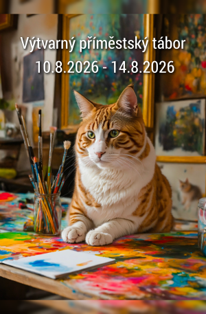 Výtvarný tábor v srpnu 2026