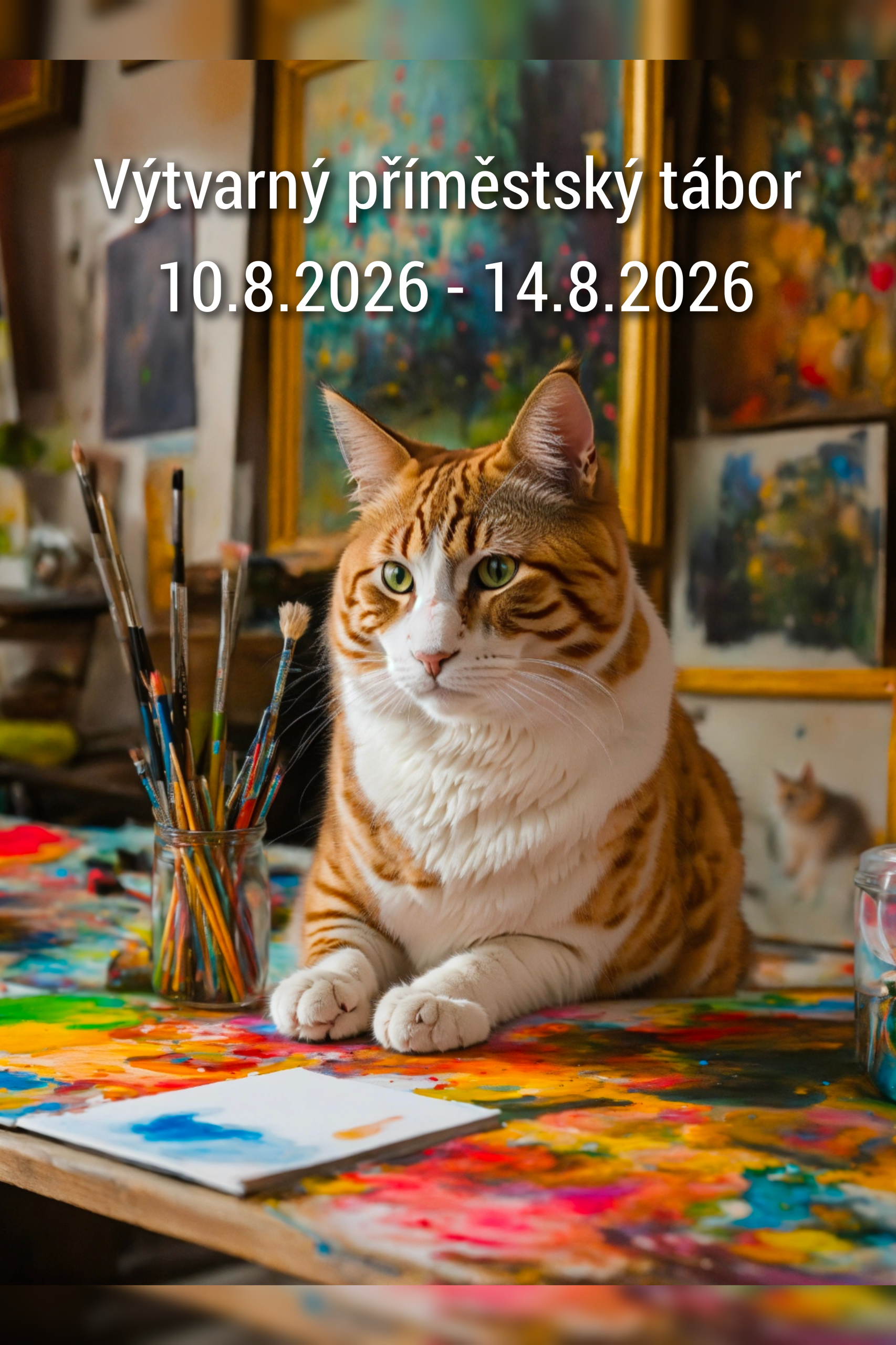 Výtvarný tábor v srpnu 2026