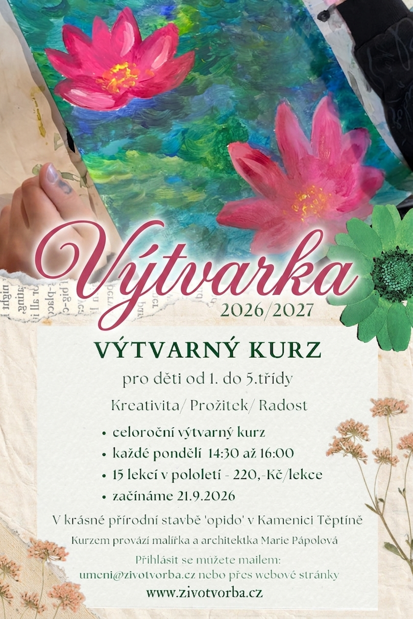 Výtvarný kurz pro děti v Těptíně u Prahy 2026/27 - Obrázek 2