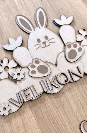 Kreativní 3D velikonoční skládačka