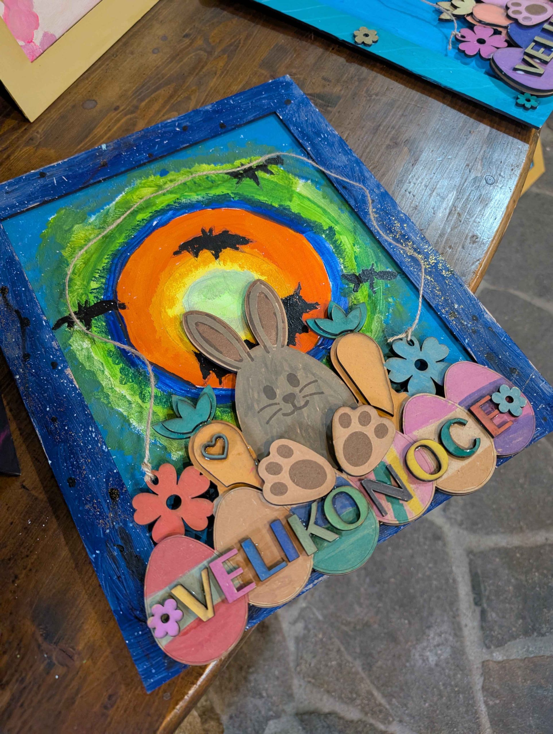 Kreativní 3D velikonoční skládačka