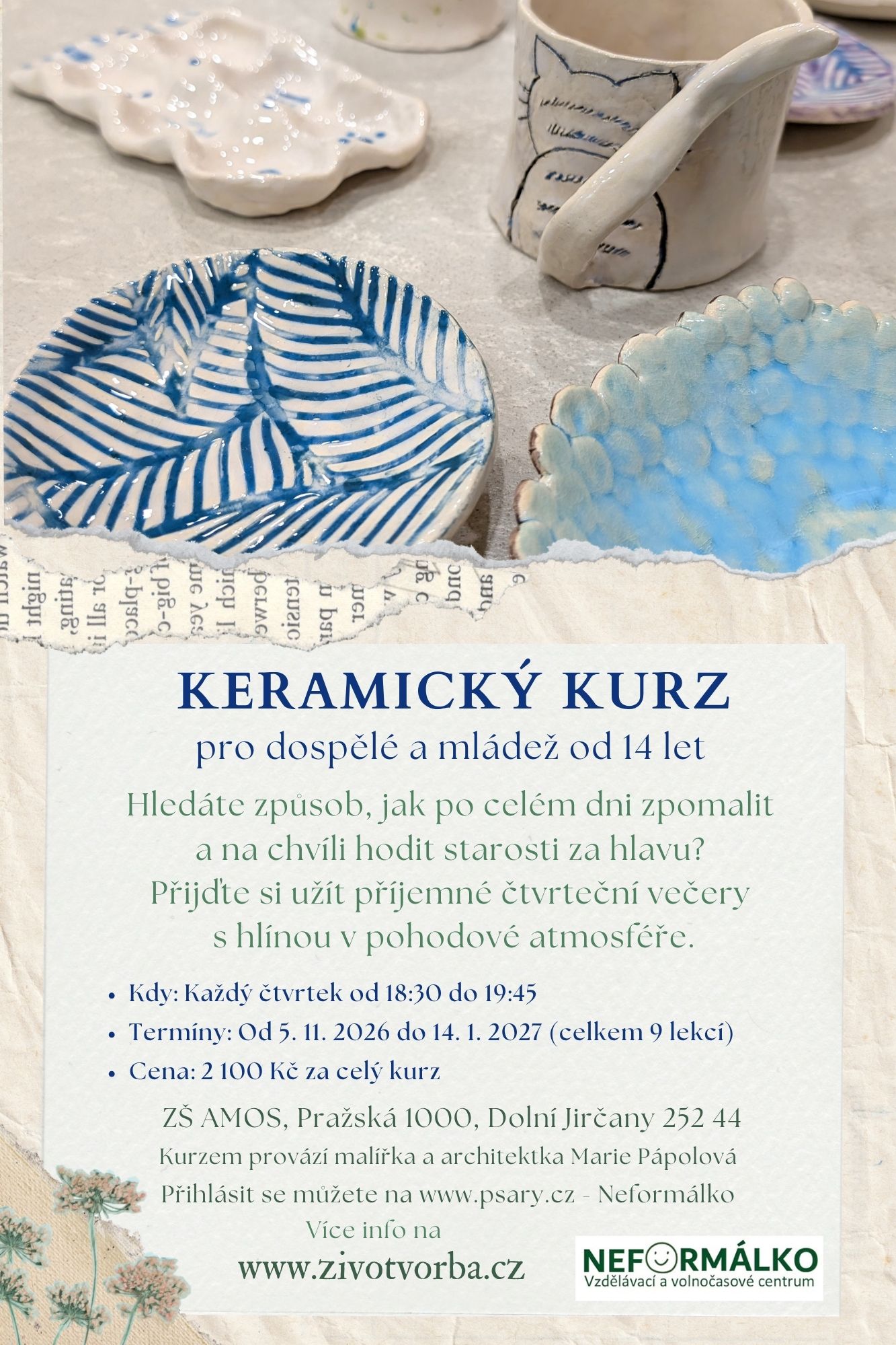 keramický kurz